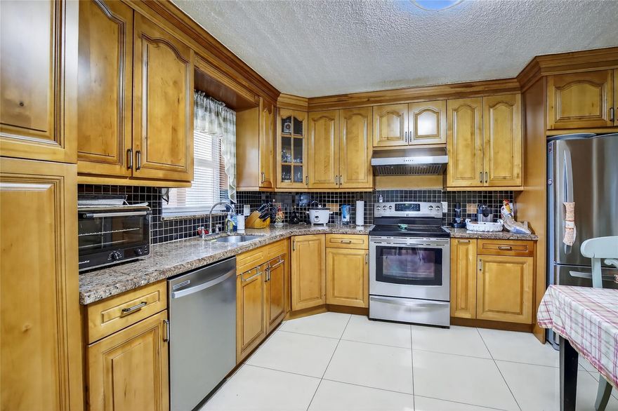 Large Phase 6 Condo with 1459 Sq. Ft. On Par 3 Golf Course-Full Two Bedrooms-Upgraded Kitchen With Wood Cabinets, Granite Counters and Stainless Appliances-Large Washer and Dryer-Both Bathrooms Are Upgraded-Mostly Tiled Flooring-All Windows And Sliders Are Hurricane Impact-Steps To Parking and Pool-Large Terrace With Serene Views-Paid-Up Rec Lease. Free golf, 14 tennis courts, 7 pools, a theater, a fitness center, a restaurant, 24-hour security, and an association representing housing for older persons authorized (HOPA). *** IMPORTANT! See Broker Remarks below for occupancy qualifications.