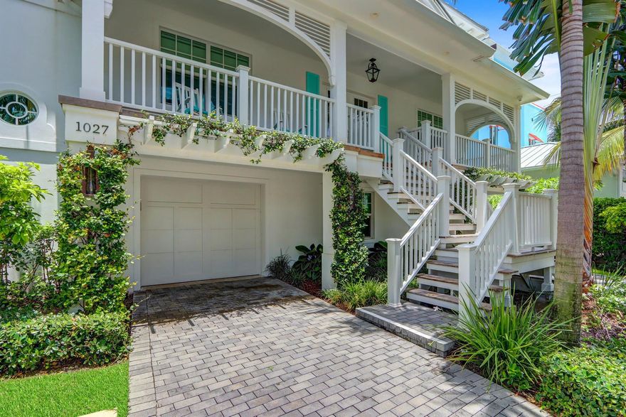 Newer Coastal inspired Beach Home located a block from the Ocean & 4 blocks from Atlantic/trendy award winning Delray. This home is built with thoughtfulness & function for Florida Beach living. Turn key furnished, 5 BR/4BR w/pool, 3outdoor living spaces & built to with stand Fl elements. Incredible screened balcony w/complete living/dining/BBQ area will be a favorite place to relax & entertain.The construction includes, CBS, Impact glass, fire suppression system, Generac generator, whole home water filtration system, elevated a/c units, elevator, audio home sound system, security, cameras, massive 2 car plus garage w/gym & golf cart parking and so much more... Come see the owners coastal inspired interior finishes, impeccable interior design, fabulous living spaces and unparalleled locat