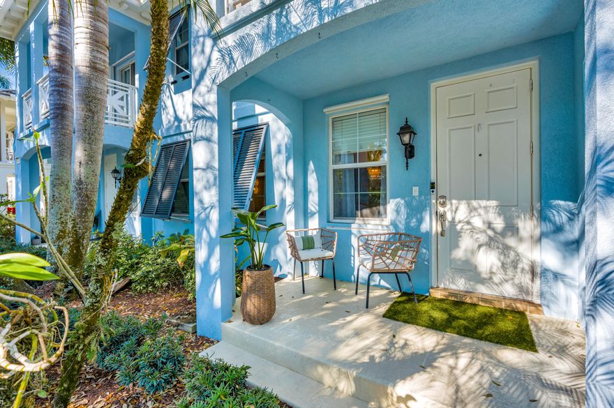 Beautifully renovated townhome in the desirable Martinique community of Abacoa in Jupiter. This light-filled two-story residence features 3 bedrooms, 2.5 baths, and stylish updates throughout. The modern kitchen includes upgraded appliances, a Samsung Bespoke induction range, and a Samsung smart refrigerator with customizable white glass panels. New flooring throughout and tasteful finishes create a clean, contemporary feel. Additional upgrades include a new AC installed in 2025. Enjoy the charm and convenience of Abacoa living, just minutes from Abacoa Town Center, Roger Dean Stadium, golf, dining, shopping, and Jupiter's pristine beaches. Zoned for highly rated schools and located in one of Jupiter's most sought-after neighborhoods.