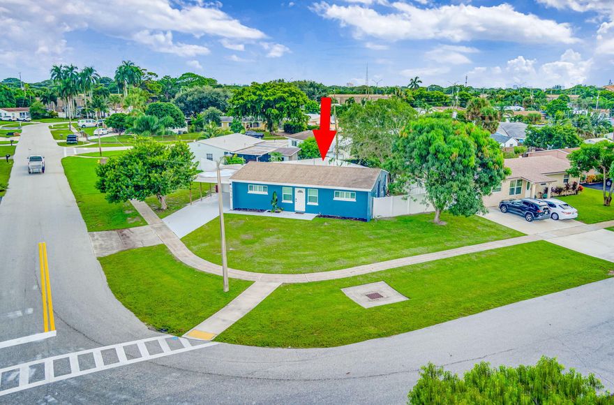 Current active Air B&B/ Move in Ready/ 
No HOA. Fully renovated 3-bedroom, 2-bath pool home in Palm Beach Gardens--perfect for a primary home or short-term / long-term rental investors. This move-in ready property features new flooring throughout, a modern kitchen with stainless steel appliances, quartz countertops with waterfall edges, new cooktop, and ample cabinetry. Both bathrooms are completely updated, including a desirable en-suite. Capital improvements include a new 2023 Rheem A/C system and new vinyl PVC gates leading to a fully private pool backyard--ideal for guest appeal. Positioned on one of the larger corner lots, offering room for expansion or added amenities to increase ROI. Centrally located to beaches, golf, dining, shopping, and entertainment, this property delivers the high-demand South Florida lifestyle where people vacation year-round. Strong rental demand, minimal maintenance, and nothing left to do but generate returns.