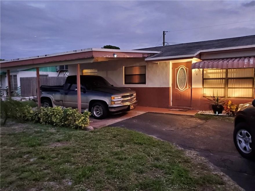 Great Opportunity for first time homeowner or investor. Quiet neighborhoods where neighbors come to stay.  3 bed 1 bath and small shower in laundry room.  Minutes away from the Beach and Pier.