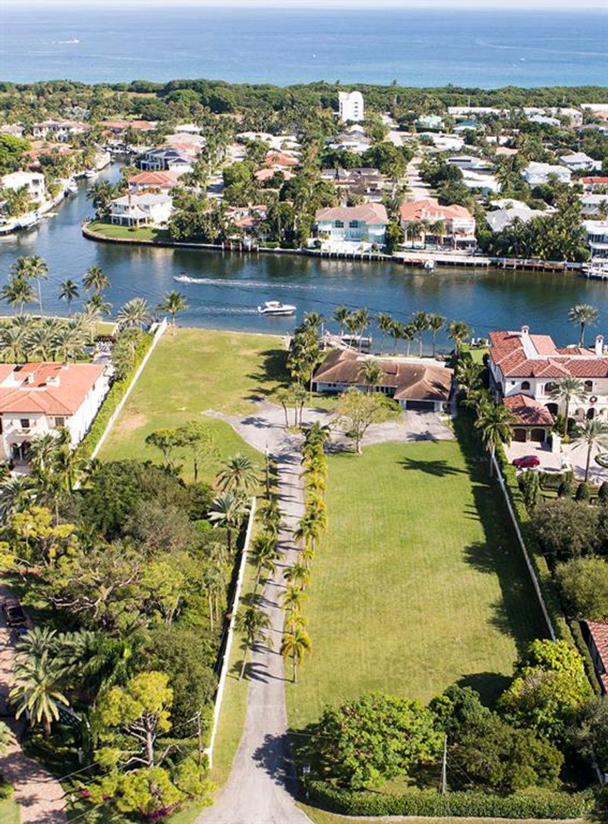 Monumental ''5th Avenue Estates'' Double Intracoastal Estate sited on 220 +/- feet of ''no wake'' waterfrontage minutes to the Boca Inlet. Once in a lifetime opportunity to create a generational family compound adjacent to the most expensive mansions in all of Boca Raton.  Includes 720 NE 5th Avenue, 20-47-43, S 110.72 FT OF N 330.72 FT OF GOV LOT 4 LYG E OF NE 5TH AVE & W OF FIND CANAL (LESS W 225 FT) Information published or otherwise provided by Premier Estate Properties, Inc. and its representatives including but not limited to prices, measurements, square footages, lot sizes, calculations and statistics are deemed reliable but are not guaranteed and are subject to errors, omissions or changes without notice. All such information should be independently verified by any prospective purchaser or seller. Parties should perform their own due diligence to verify such information prior to a sale or listing. Premier Estate Properties, Inc. expressly disclaims any warranty or representation regarding such information. Prices published are either list price, sold price, and/or last asking price. Premier Estate Properties, Inc. participates in the Multiple Listing Service and IDX. The properties published as listed and sold are not necessarily exclusive to Premier Estate Properties, Inc. and may be listed or have sold with other members of the Multiple Listing Service. Transactions where Premier Estate Properties, Inc. represented both buyers and sellers are calculated as two sales. Premier Estate Properties, Inc.'s marketplace is all of the following: Vero Beach, Town of Orchid, Indian River Shores, Town of Palm Beach, West Palm Beach, Manalapan Beach, Point Manalapan, Hypoluxo Island, Ocean Ridge, Gulf Stream, Delray Beach, Highland Beach, Boca Raton, East Deerfield Beach, Hillsboro Beach, Hillsboro Shores, East Pompano Beach, Lighthouse Point, Sea Ranch Lakes and Fort Lauderdale. Cooperating Brokers are advised that in the event of a Buyer default, no commission will be paid to a cooperating Broker on the Deposits retained by the Seller. No commissions are paid to any cooperating broker until title passes or upon actual commencement of a lease. Some affiliations may not be applicable to certain geographic areas. If your property is currently listed with another broker, please disregard any solicitation for services. Copyright 2020 Premier Estate Properties, Inc. All Rights Reserved.