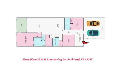 Tiny photo for 7524 N Blue Spring Drive, Parkland, FL 33067 (MLS # B26039719)
