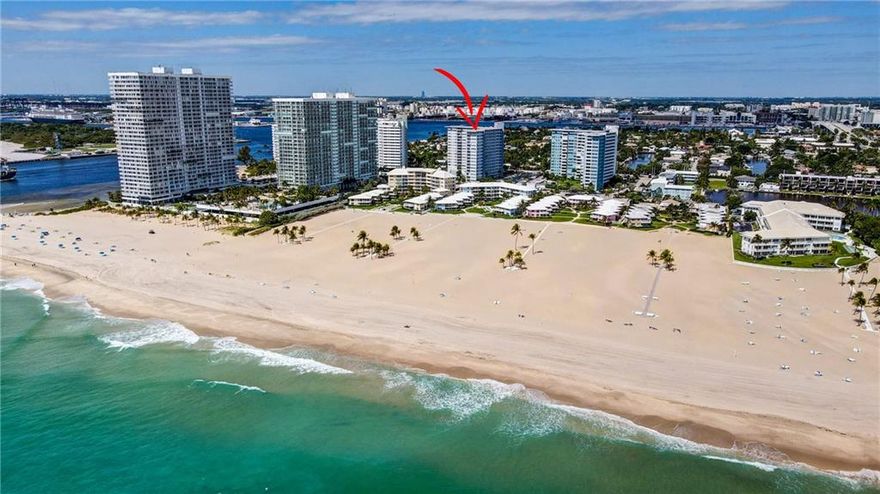 THIS 12TH FLR 2/2 CO-OP OFFERS BREATHTAKING OCEAN/CITY VIEWS. REHAB NEEDED, A FRESH PALETTE, AWAITING YOUR PERSONAL TOUCHES. REPLACE ENTIRE OCEAN FACING LIVINGROOM WALL WITH SLIDERS FOR AN EVEN GRANDER OCEAN VIEW! ENJOY MORNING COFFEE ON A 16" OPEN-AIR BALCONY WHILE BREATHING IN FRESH OCEAN BREEZES. AMENITIES INCLUDE HEATED POOL/NEW GYM/STORAGE & 24/7 FRIENDLY FRONT DESK STAFF. CLOSE TO WORLD-CLASS DINING/SHOPPING/ENTERTAINMENT. A SHORT STROLL DOWN A SECLUDED PATHWAY LEADS DIRECTLY TO THE WIDEST, MOST SERENE BEACH IN FT LAUDERDALE & BEST CRUISE SHIP VIEWING! DON'T MISS YOUR CHANCE TO OWN A PIECE OF PARADISE IN ONE OF FT LAUDERDALE'S MOST COVETED BUILDINGS! SECURE LOBBY ENTRY/PARKING. RENTABLE COVERED PARKING WHEN AVAILABLE. 15 MIN TO AIRPORT! 40 YR INSP DONE! STRONG RESERVES! NO LEASING.