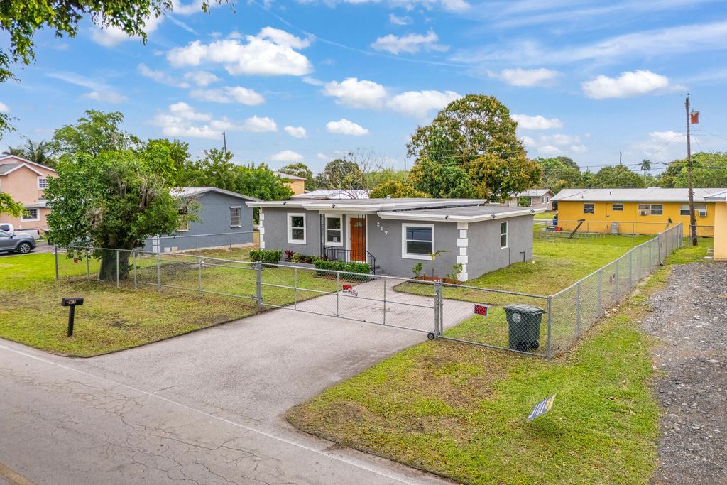 Photo of 217 NW 14th Street, Belle Glade, FL 33430 (MLS # B26005434)