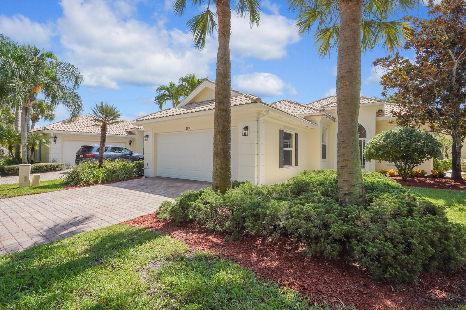 Beautifully remodeled 3 bedroom plus den pool home just minutes form the Polo Grounds and Equestrian Center. New plank tile flooring throughout, new paint, new kitchen cabinets, appliances, remodeled bathrooms, all new hurricane impact windows and glass doors. New air conditioning and hot water heater. This home is situated in a resort style community with plenty of sidewalks, beautiful views, amenities, post office, restaurant and more