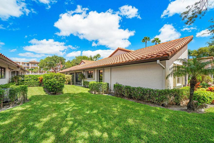 Lowest priced villa in Huntington Pointe is priced to sell! This bright and airy one story villa has an attached garage. The spacious two bedrooms two bath home includes a separate laundry and a screened and glass-enclosed Florida room for added living space are just a few features that make this villa extra special. Huntington Pointe is a manned gated community with an active clubhouse, ballroom, indoor &outdoor pools, fitness room, and the café are just a few of the impressive amenities.  This one will not last long!