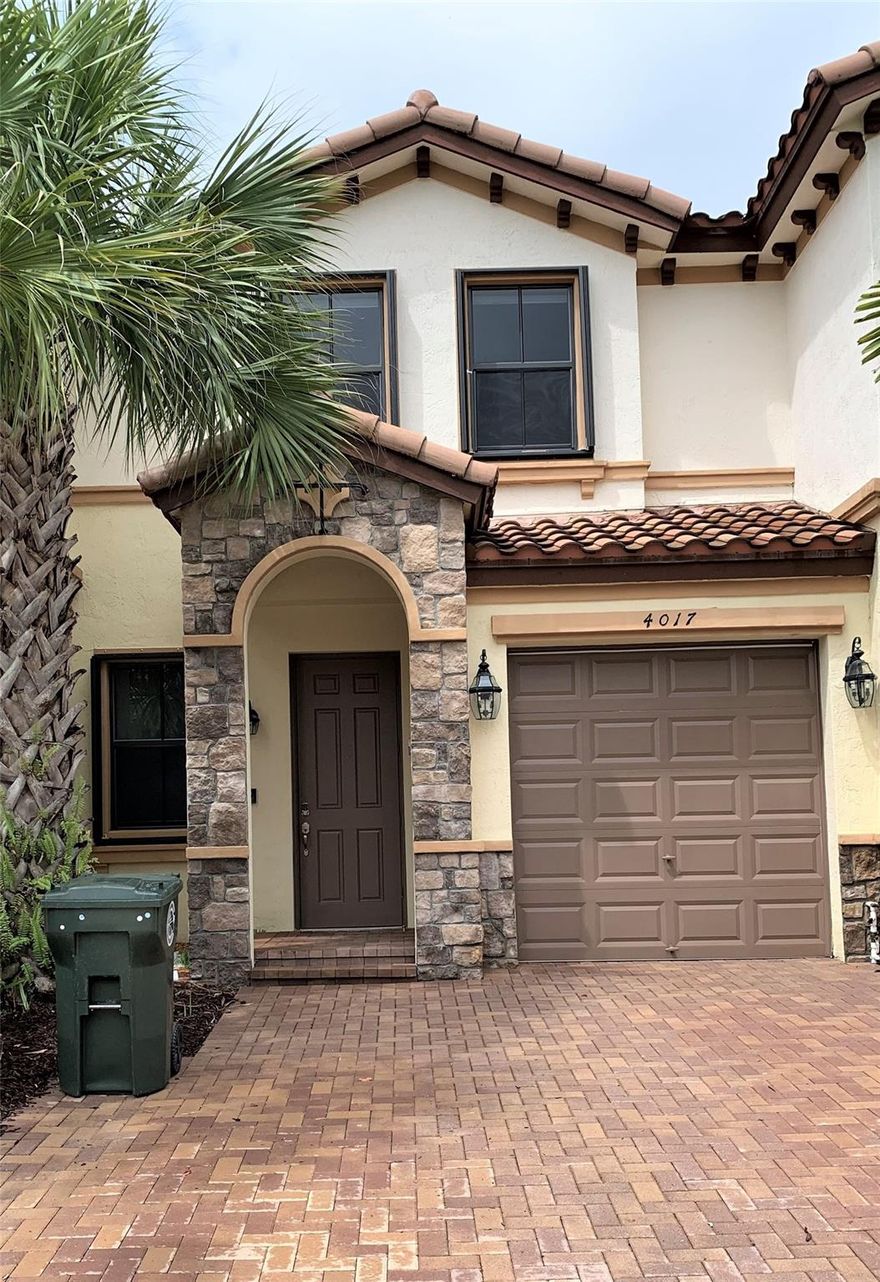 Welcome to your new home in the most desirable area of Coconut Creek! Located close to The Promenade, this Mediterranean newer construction townhome features an upgraded kitchen with endless countertop space (quartz), an extra large master walk in closet and an oversized walk in shower. Experience resort style living with lake views, walking trails and a pool right out your front door. Asking for First, last and security to move in. This property will not last!