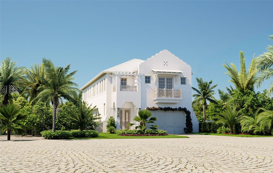 Bringing "Alys Beach" to Delray Beach, introducing this Gorgeous Brand New  Home built by Bella Homes "Under Construction" a very rare opportunity to reserve this Home. This perfectly nestled lot situated in highly sought after Lake Ida Delray Beach. 5 Bedroom, 5 Full Bathrooms, 3 Half Bathrooms 2 Story open concept home that invites classic Bermudan Architecture, and Moorish and Mediterranean details with flavor of clean lines, the warm woods & stone touches. This Brand-New home "new style" to Delray Beach offers the very best Designer Finishes and Smart Technology offering Lutron Home Works Lighting Control System, Control 4 LCD Display Panel, Sonos Sound System, Video Door Station, Luma Video Camera, Pre-Wired Motorized Shades and Speakers. 2-10 Home Buyer Warranty Included.