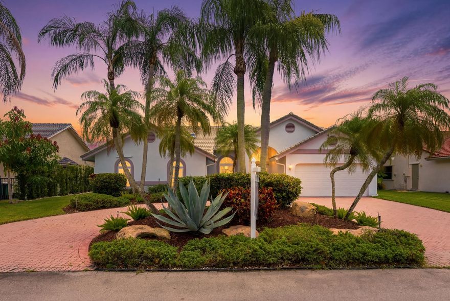 Looking for a brand new home without the new construction price? Located in the Woodmont neighborhood, this 4-bedroom, 2.5-bath pool home gives you the space, layout, and upgrades you're searching for. Vaulted ceilings, spacious living areas, a split floor plan for privacy, impact windows and doors, and a newly remodeled pool ready for South Florida living. Plus, Woodmont brings the lifestyle — golf, tennis, clubhouse, restaurant, and the flexibility of pay-as-you-play amenities without the mandatory membership. Roof - 2017, Water Heater - 2026