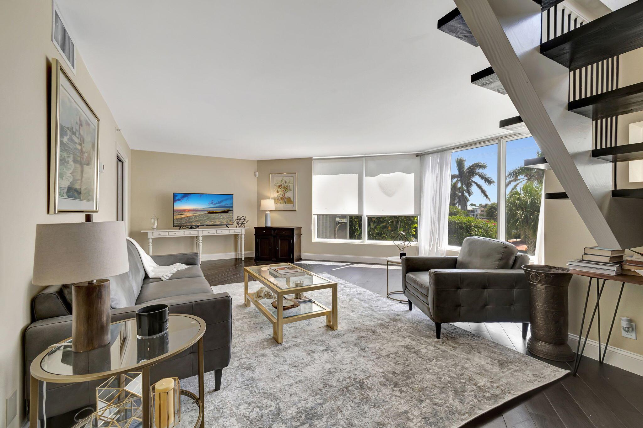 RARELY AVAILABLE--3 BEDROOM TOWNHOME ON THE OCEAN--THAT WELCOMES 2 DOGS UNDER 20 POUNDS EACH! AVAILABLE FURNISHED TURNKEY, PARTIALLY FURNISHED, OR UNFURNISHED--$7,500/MONTH. THIS RENOVATED TOWNHOME HAS INTRACOASTAL VIEWS AND IS OVER 2,200 SQUARE FEET UNDER AIR! THE 1ST FLOOR HAS A BEDROOM AND OPEN LIVING-DINING AREA. THE CHEF'S KITCHEN FEATURES BAHIA BLUE GRANITE, AN INDUCTION COOK-TOP, UPGRADED GE CAFE APPLIANCES, SOLID WOOD CABINETS WITH SOFT-CLOSE DRAWERS, AND 2 WALL OVENS. THERE IS AN ASSIGNED GARAGE SPACE. THE PRIMARY SUITE HAS AN OVERSIZED SHOWER WITH 5 SOURCES OF WATER. THE FULL SIZE WASHER & DRYER ARE ON THE 2ND FLOOR. PORCELIN TILE ON THE 1ST FLOOR & MARBLE ON THE 2ND FLOOR. LARGE WALK-IN CLOSETS IN EACH OF THE 2 UPSTAIRS BEDROOMS. IDEAL OCEANFRONT LOCATION & LOCAL LANDLORDS!