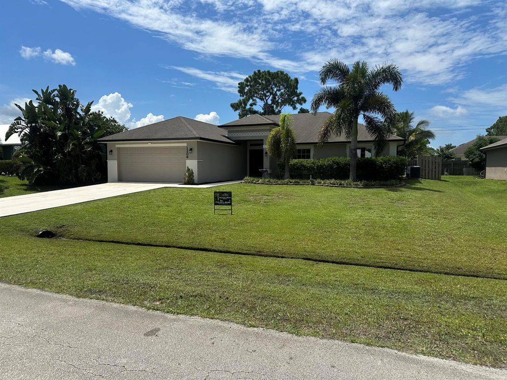 Photo of 1206 SW Bargello Avenue SW, Port Saint Lucie, FL 34953 (MLS # R11095977)