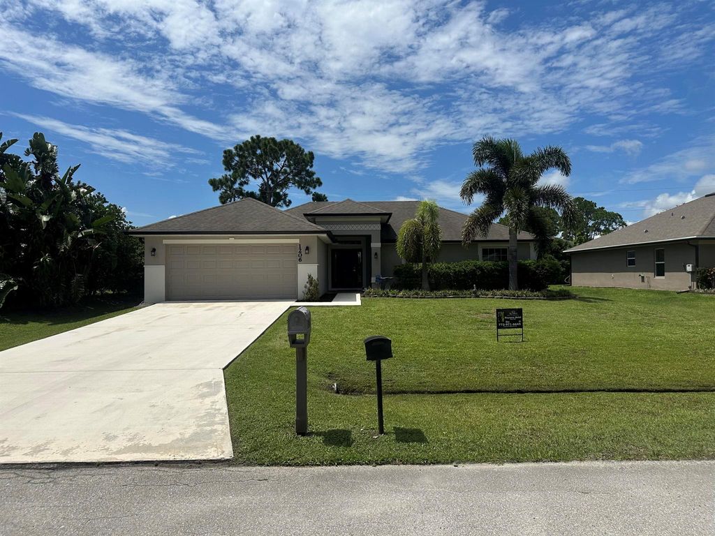 Photo of 1206 SW Bargello Avenue SW, Port Saint Lucie, FL 34953 (MLS # R11095977)
