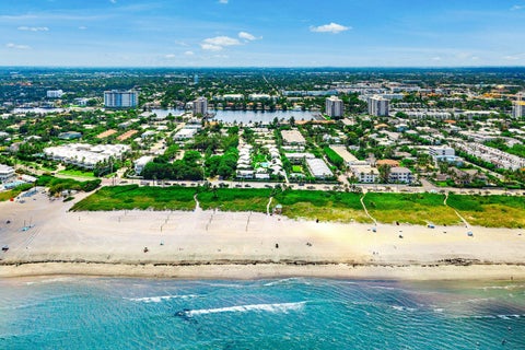 Tiny photo for 320 S OCEAN BLVD #Upper C, Delray Beach, FL 33483 (MLS # B26089604)