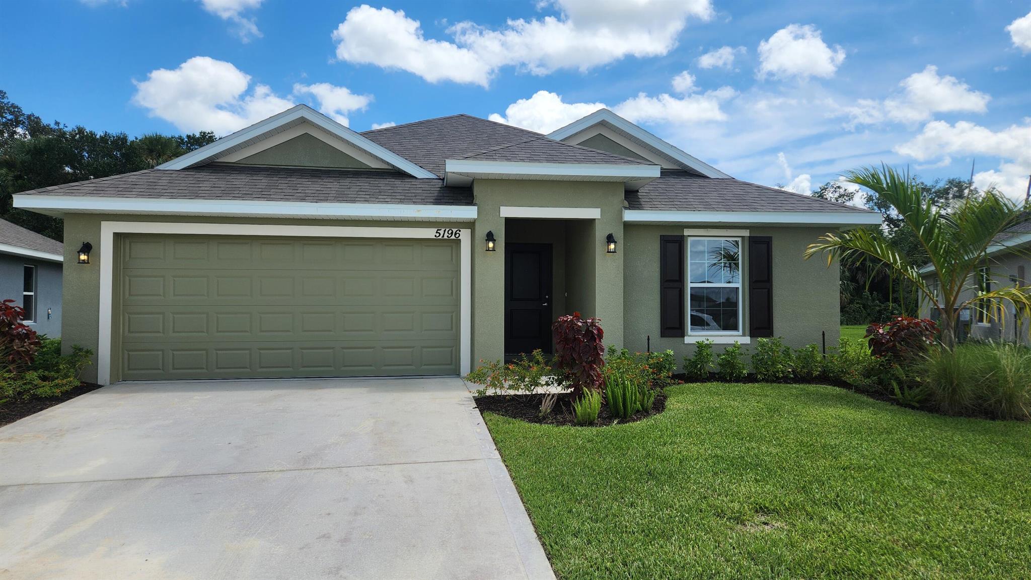 MOVE IN READY & Great Builders Incentives! ONLY $1,000 Deposit to secure this new home. Save thousands in CLOSING COST PAID + FLEX CASH, to use for for a LOWER INTEREST RATE (Sample Photos Used)**Estimated payment $3,029/mth** --->WHY THIS HOME?<---Located on a Cul-de-sac with a private backyard view of the preserve from your covered patio. Enjoy the community clubhouse with Sand Volleyball, Tennis & Pickleball Court, Fitness Room, Meeting Room, Indoor & Outdoor Children Play Area, large Heated Pool and more. Waterstone is nestled between 2 parks, quick access to I-95, the beach, dining, golf & Outlet mall