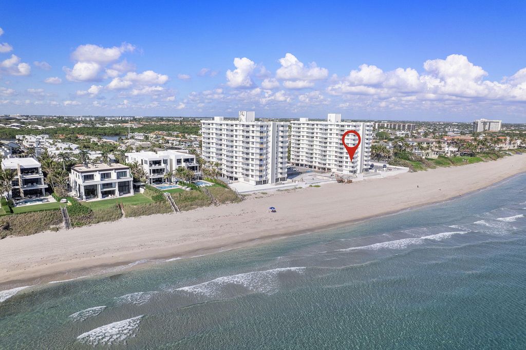 Photo of 4505 S Ocean Boulevard #307, Highland Beach, FL 33487 (MLS # B26007121)
