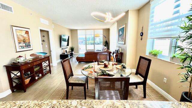 Experience luxury living in this beautiful 5th-floor (pool deck level) corner unit. This 1650 sq ft, 2/2 turnkey condo is situated in an exclusive building with top-tier amenities right at your doorstep. Enjoy direct access from your private patio to the pool area, making it feel like an extension of your own backyard. Water, cable and Internet included. 1 assigned parking space plus valet and guest parking available.Amenities include two pools, jacuzzi, fully stocked fitness center, billiards, ping pong, sauna, steam room, clubhouse, business center and much more! Just a short walk to the beach, marina and waterfront restaurants.