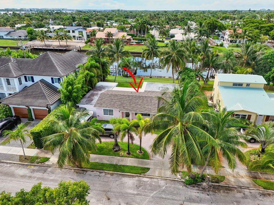 This lot is located in the coveted SoSo neighborhood on the canal between Lake Worth and WPB. A wonderful opportunity to create your waterfront dream home! Ocean access, on the canal, just minutes to PB inlet. Seawall is maintained at no cost to homeowner!  The canal and seawall is maintained by the Army Corps of Engineers. This waterfront lot is in evacuation zone X and has a high elevation. A perfect place to build your dream home.