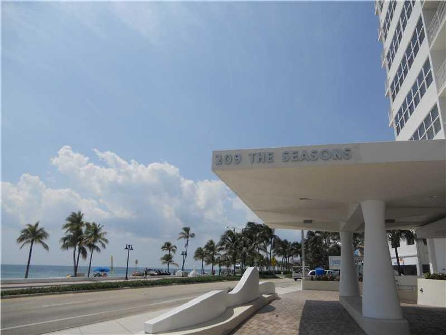 Across from the beach,LARGE  1 bedroom and 2 full baths unit that  can easily be converted into a 2 bedrooms.WASHER AND DRYER can be installed inside the unit with permits and bldg specifications. Very spacious dressing area and ample storage. Tile and wo od .Impact windows and sliders. Nice ocean views from balcony. Gym faces the beach, security 24 hours. Two pets up to 25 lbs. Underground parking.Leasing allowed  3 times a year.Ok to lease first year. Maintenance includes cable, hot water,pest control.