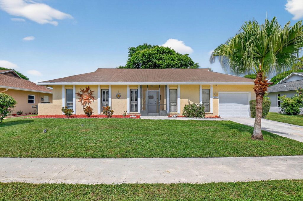 Photo of 14663 Hideaway Lake Lane, Delray Beach, FL 33484 (MLS # R11132994)