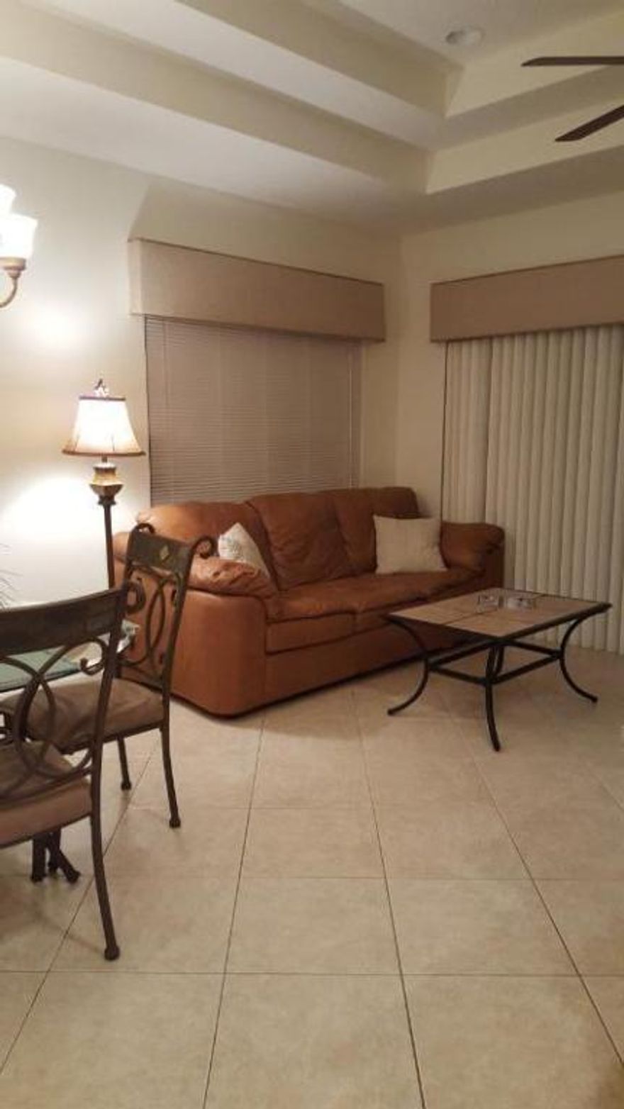 Beautifully furnished 1 bedroom, 1.5 bathroom A-Side condo in gated community of Castle Pines. Full kitchen, great room, screened in porch, and bedroom with two queen beds and full size bathroom. Tenants will have access to community pool, playground and grills. Electric, water, basic cable and HOA is included in monthly rent.
NO SMOKING, NO PETS, MAXIMUM 2 PERSONS. Any homeowner's association application will be paid by tenant and non refundable