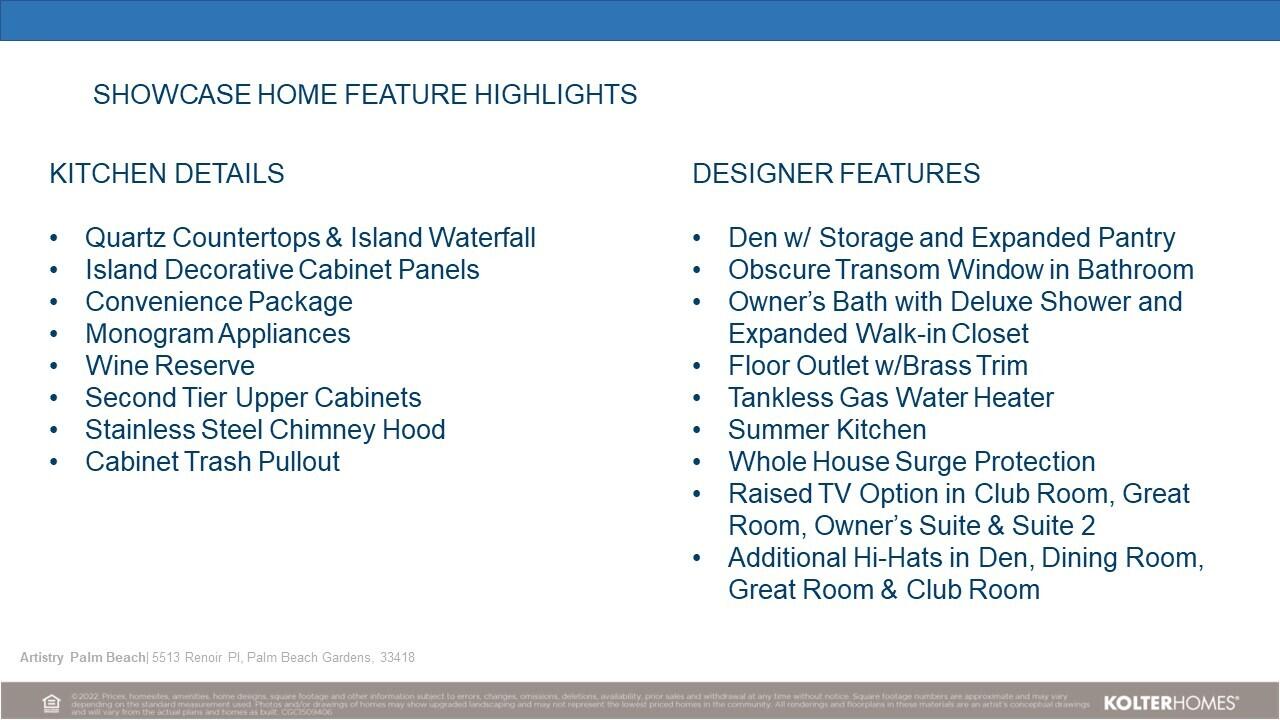 ARTISTRY - Residential