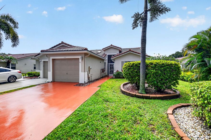 CALLING FOR HIGHEST AND BEST BY TUESDAY JUNE 2ND. (Seller will not make a decision until then.) Experience comfortable and convenient South Florida living in this beautifully maintained 2 bedroom, 2 bathroom plus den villa, ideally situated in a desirable 55+ lakefront community.  Designed with both functionality and comfort in mind, this spacious home offers an abundance of natural light, a well thought out layout, a 1 car garage, hurricane protection, a brand new 2024 roof, and a screened in back patio overlooking the lake.  The community is meticulously maintained and features an impressive selection of amenities including a pool, fitness center, library, bocce courts, tennis, and pickleball.  The HOA provides exceptional value by covering cable, lawn care, security, gated entry, exterior paint, roof pressure washing, and pest control, allowing for truly low maintenance living.Conveniently located near shopping, dining, and major highways, this home offers the perfect combination of lifestyle and accessibility.