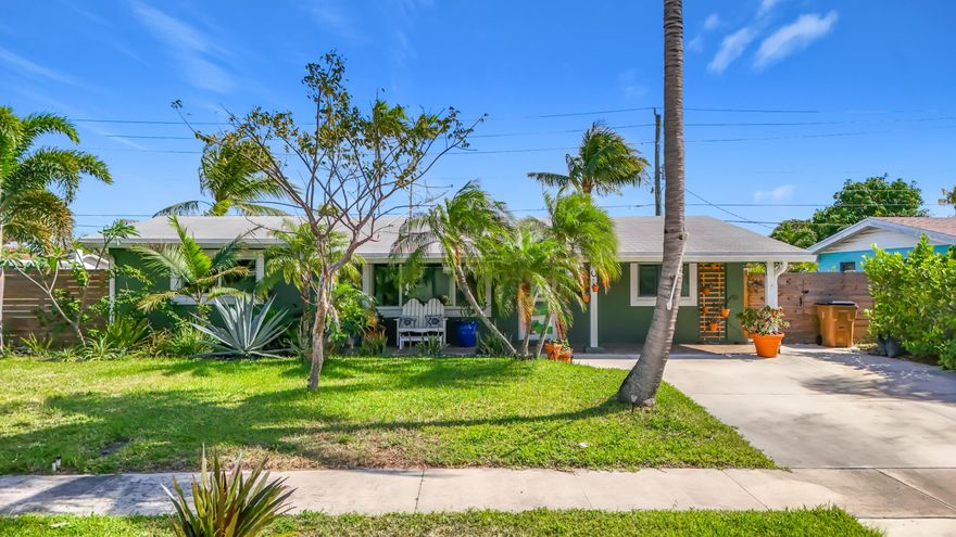 This beautifully refreshed 3 bedroom, 2 bath home offers spacious bedrooms and 2 full baths, each featuring showers. Tile flooring sets a clean, modern tone that flows effortlessly throughout the entire home. Natural light pours in through hurricane impact windows and doors, giving you peace of mind and a bright, airy vibe year round. The sunroom delivers perfect morning coffee, quiet afternoons, or enjoying views of your private backyard retreat. Your family will enjoy the sparkling pool, lush landscaping and a fully fenced yard.  Conveniently located about a mile from local shopping staples and popular dining, and just minutes to Deerfield Beach International Pier and The Cove. Roof is approximately 6 years old; AC 2017. NO HOA