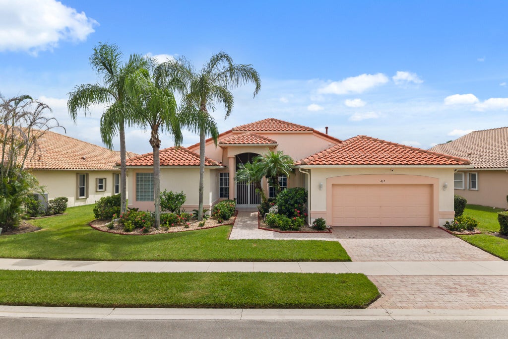 Photo of 412 NW Aqua Vista Lane, Port Saint Lucie, FL 34986 (MLS # B26063544)