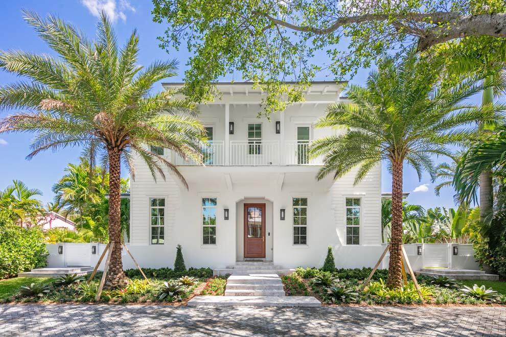 Located just a block from the beach, 1125 Seaspray Avenue is the only move in ready brand-new home in East Delray Beach. Step inside to find a well-appointed interior boasting modern amenities and a contemporary layout. Built by locally renowned Seaside Builders, the residence is fully adorned with custom finishes throughout. The kitchen offers top-of-the-line appliances and ample storage, while the grounds are beautifully landscaped, highlighting the private outdoor entertainment and pool areas. Ideal for relaxation and entertainment, the home offers a generous primary suite along with a guest house. This residence truly combines the best of coastal living with a desirable location, making it the perfect place to enjoy the relaxed and vibrant lifestyle that South Florida has to offer.