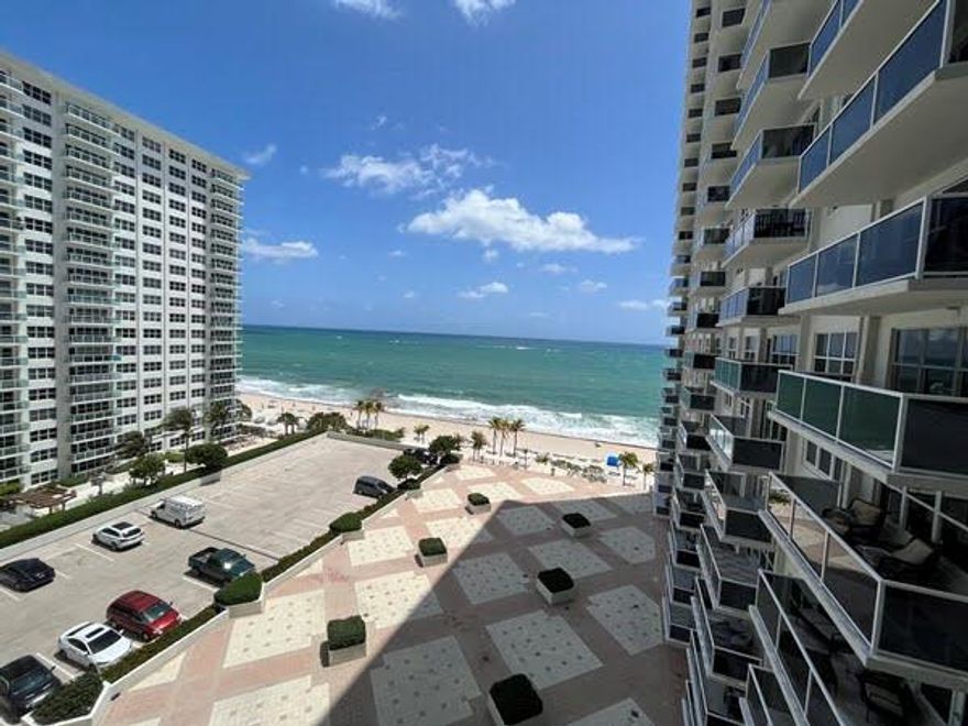 Beautifully remodeled condo w/ amazing direct ocean views! Remodeled kitchen Split bedroom plan offers 2 master suites. Extra half bath for guests. Garage parking. Washer/Dryer in condo. Spectacular pool & common areas including 2 exercise rooms. Experience the best of South Florida Living!