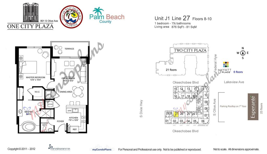 Photo of 801 S Olive Avenue #1027, West Palm Beach, FL 33401 (MLS # R11124564)