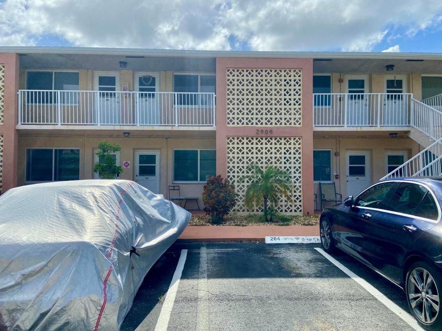 Excellent 1 bedroom 1 bath condo East of US1 just south of Oakland Park Blvd in the Coral Ridge . Updated Kitchen and Bath. Freshly painted. Impact windows and doors. Central AC.  All new ceiling fans with lights and remotes. New Dining room Light. New window blinds in living room and bedroom. Tile floors throughout. Wall of closet in bedroom and additional storage in hall closet. Parking space is right outside your front door. Pool, BBQ and Laundry room just outside your back door. This Boutique building is getting painted soon. Short walk to Publix, Target, AMC Movie theater and all Coral Ridge Mall has to offer. About 1 mile to the ocean and short distance to Las Olas, Downtown and Wilton Manors. 1 small pet will be considered. You will love living here!  Only 1 parking space!