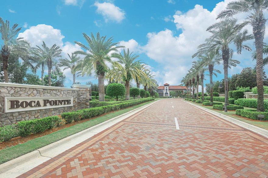 Move-In Ready 2BR/2BA First-Floor Condo in Gated Boca Pointe. Freshly Painted With Abundant Natural Light, New AC, New Toilets, and Secure Digital Keypad Entry. Enjoy a Covered Screened Patio With Direct Outdoor Access and Peaceful Waterfront Views. Community Amenities Include Swimming Pool, Tennis, Pickleball, Fitness Center, and Social Activities. Beautifully Maintained Grounds With 24/7 Security. Prime Boca Raton Location Near Town Center Mall, Beaches, Shopping, Dining, and A-Rated Schools.  Includes Covered Parking, Guest Parking, In-Unit Washer/Dryer, and Utilities Such as Cable, Internet, Water, and Trash. Pet-Friendly. All Ages Welcome. For Additional Cost Optional Boca Pointe Country Club Membership Offers an 18-Hole Golf Course.