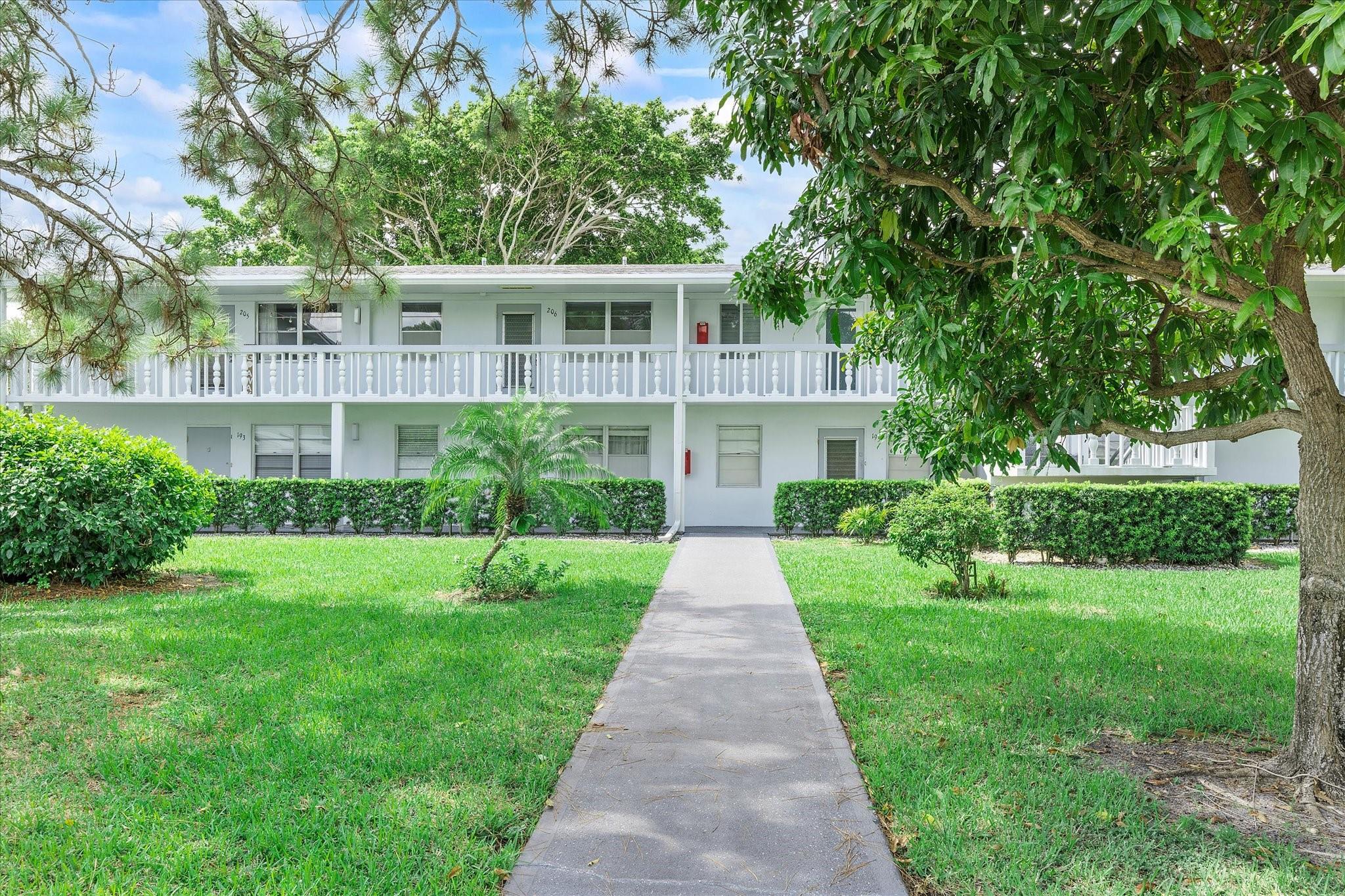 Enjoy main-level living in this 2-bedroom, 2-bathroom unit with screened and outdoor patio in the 24/7 gated 55+ community of Tilford J in Century Village, Deerfield Beach. This active community offers resort-style amenities including bike paths, tennis, pickleball, shuffleboard, pool, sauna, large clubhouse with fitness center and event space, plus a courtesy bus to nearby shops. Monthly dues include cable TV, security, building maintenance, trash, and more. Live the vibrant lifestyle you’ve been looking for in an engaging setting! Property sold as-is.