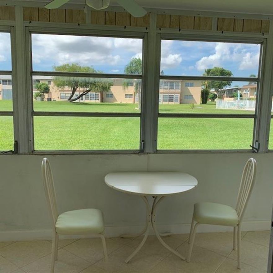 STUNNING 2BED/2BATH 1ST FLOOR UNIT ,LOCATED IN ORIOLE GARDENS. KITCHEN RENOVATED AND FLOORS IN BEDROOMS REPLACED WITH LAMINATE IN 2020; TILE FLOORS IN LIVING AREAS.ENCLOSED PATIO , WITH PEACEFUL GARDEN VIEW. ASSOCIATION STATES 55+ COMMUNITY, AT LEAST ONE PERSON MUST BE 55.DEVELOPMENT IS CONVENIENTLY LOCATED IN WALKING DISTANCE TO SHOPPING, RESTAURANTS AND TRANSPORTATION. AMENTIES INCLUDE: CLUBHOUSE, HEATED POOL, BILLARD AND EXERCISE ROOMS.