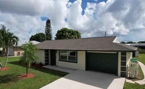 This Fully remodeled home in a desirable residential area of Port Saint Lucie is now available for Rent! with 4 spacious bedrooms and 3 modern bathrooms, this property has been thoughtfully updated to meet all your needs. Key features include: New Roof (2022):Ensuring peace of mind for years to come, New AC: Enjoy-efficient cooling with the latest air conditioning system, New Water Heater: Reliable hot water supply for comfort and convenience, New Pergola: An inviting outdoor space with a privacy wall, perfect for relaxation or entertaining. This home is move-in ready and offers a blend of style, comfort, and modern amenities. Don't miss this opportunity to own a beautiful property i Port Saint Lucie! Also for Sale!!