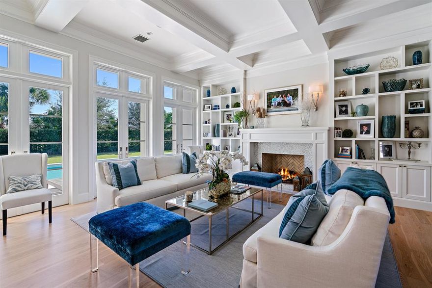 Breathtaking custom estate built by Purucker & Marrano Custom Homes.  Overlooking the 2nd hole of the Pete Dye Championship golf course, this traditional estate boats a clean/transitional decor with attention to every detail; custom woodwork, calcutta gold marble, White Oak Hardwood Flooring, Sub-Zero, Wolf, and so much more.  A must see estate where quality and premium finishes define the unparalleled construction.