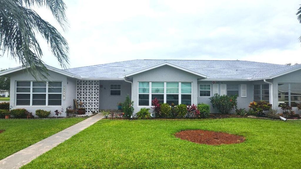 Photo of 14516 Canalview Drive #B, Delray Beach, FL 33484 (MLS # R11098975)