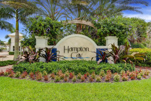 Location, location, location! This newer town home built in 2014 which is located in the heart of Palm Beach Gardens is close to shopping, great restaurants, beautiful beaches, and fantastic golf courses. The town home has been beautifully upgraded throughout including hurricane impact glass, wood flooring, plantation shutters and crown molding. The community clubhouse is amazing and has a beautiful infinity edge pool and modern gym all within walking distance from the property.