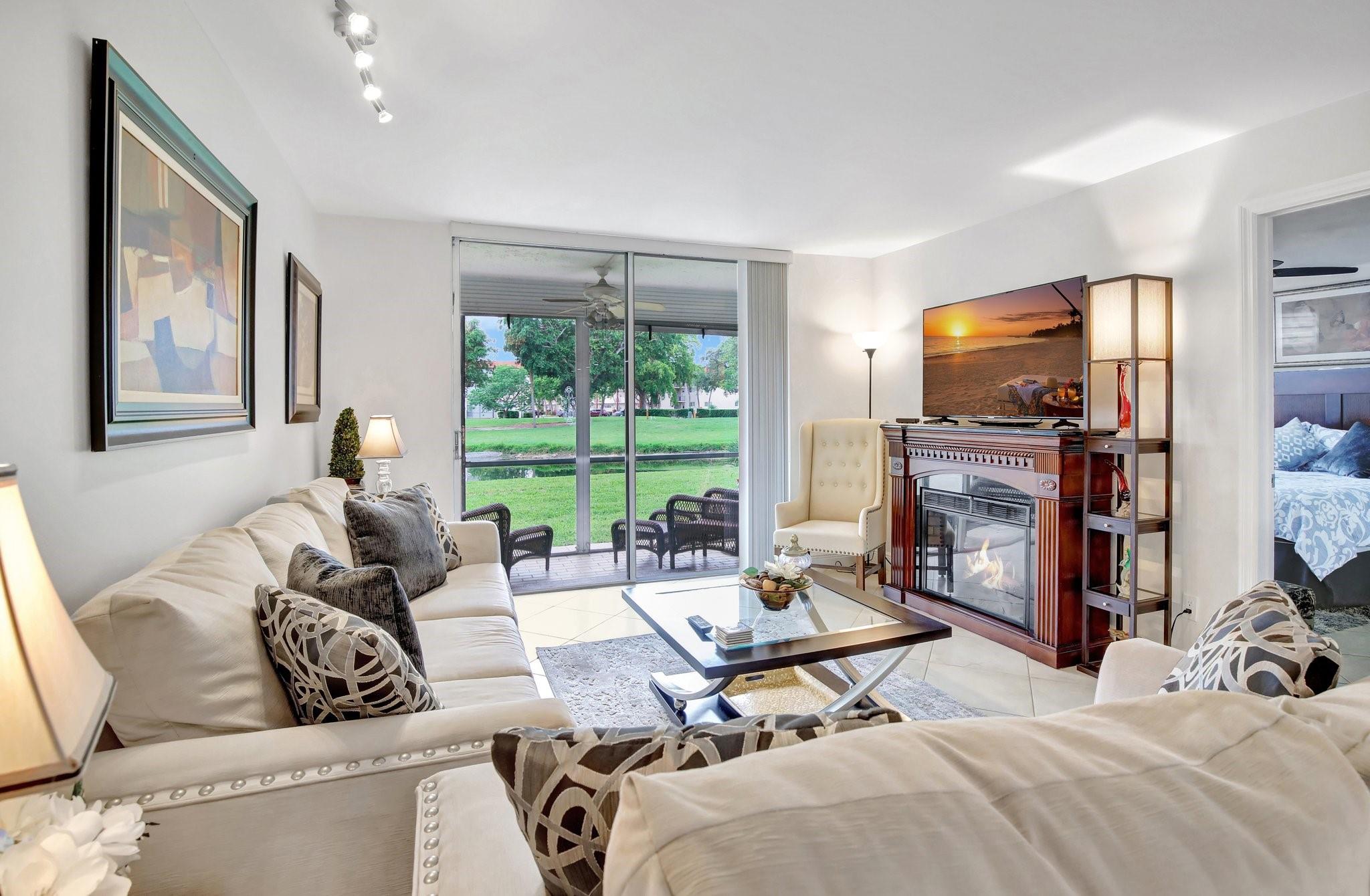 Meticulously renovated and sold fully furnished, this 2-bed, 2-bath condo offers turnkey living in the sought-after 55+ community of Hollybrook. Enjoy direct water views from your unit, with the added bonus of golf course and pool vistas. Parking is conveniently located directly in front of the unit. Modern interior finishes blend comfort and style, ideal for full-time or seasonal residents. Comes with warranty on all home appliances. Aircon being replaced.
Hollybrook amenities include free golf (cart fee not included), tennis, pickleball, on-site restaurant, theater, multiple pools with outdoor BBQs, and full kitchen facilities for gatherings. Secure, gated community with a vibrant social atmosphere. Move-in ready and priced to sell.