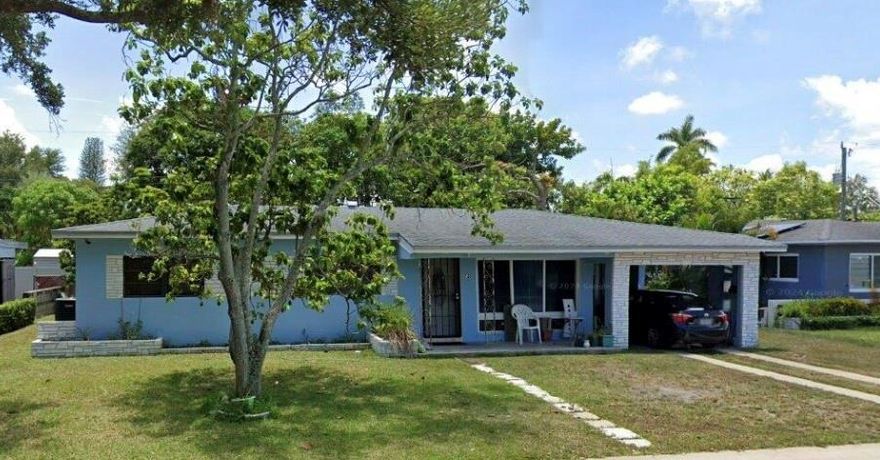 Large 3 bedroom 2 bath home with large yard and tons of potential. Impact windows on 75% of the house. New roof 2017.