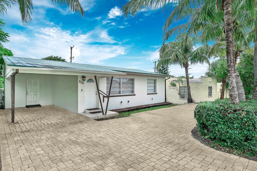 This property is a perfect Home for First Time Home Buyers or Investment Property!! Cozy layout, 2 bedrooms, 1 bath with carport & covered patio. Laundry inside de House. Private Pool on the Back, Extra Storage Space, All Fenced. Extra Room for an Office and a Bathroom. Perfect Paradise to Live you will have everything close to you, Restaurants, Supermarkets, I-95 is just steps away. 1,375 square feet, makes for a great starter home or rental. Lots of kitchen counter space and an open concept floor plan makes it feel a lot bigger. So much potential in this one! Property is Vacant. All information is believed to be accurate & buyer should verify any important information.