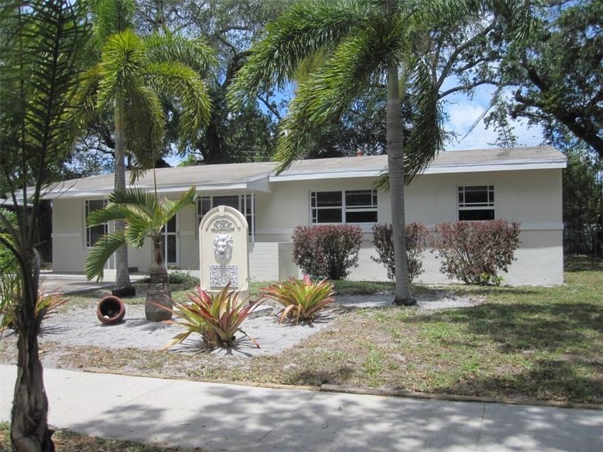 BEAUTIFUL, MOVE-IN READY!! 3 BEDROOMS AND 1 BATHROOM SINGLE FAMILY HOME IN  MIAMI GARDENS ON A QUIET STREET. NEW UPDATES THROUGHOUT THE HOME. PROPERTY FEATURES INCLUDE: AN OPEN FLOOR PLAN, OPEN AND SPACIOUS, NEW CENTRAL A/C, NEW KITCHEN, NEW BEAUTIFUL PORCELAIN TILE FLOORING THROUGHOUT, UPGRADED BATHROOM WITH A  NEW DOUBLE SINK. FRESHLY PAINTED EXTERIOR AND INTERIOR, LARGE BACKYARD, UTILITY/STORAGE ROOM, BEAUTIFUL CURB APPEAL, FENCED-IN LARGE BACK YARD WITH ROOM FOR AN ADDITION AND POOL.