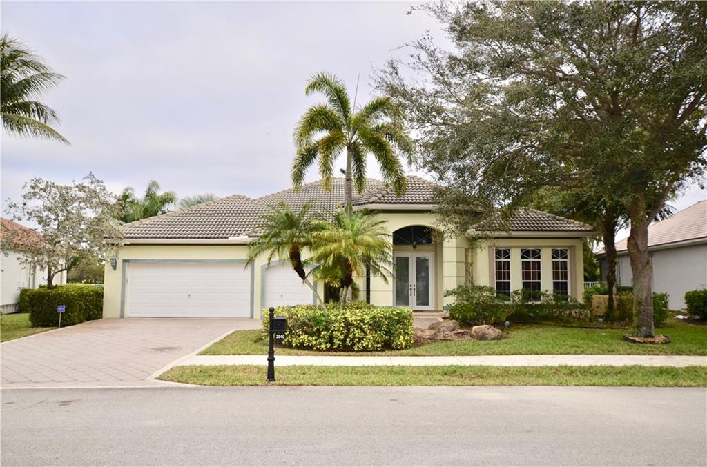 Welcome Home! This is a 4 bedroom, 3 bathroom lakefront home with a screened in pool and golf course view. This house is located in the upscale gated community of Lake Estates at Rolling Hills; close to everything! The rent will include basic cable, WIFI, alarm monitoring, lawn care, pool maintenance, and a 9 hole golf course located within the community.