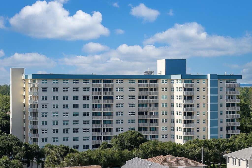 Photo of 4330 HILLCREST Drive #602, Hollywood, FL 33021 (MLS # B26066118)