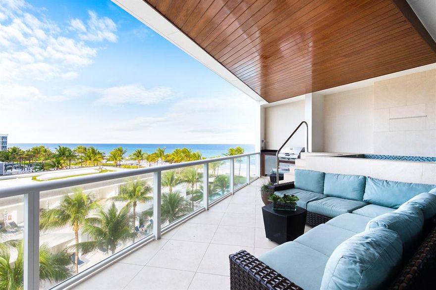 One Thousand Ocean Residence 408 is now available at Boca Raton's most sought-after luxury address. Designer finished and furnished, this sprawling 3,408 SQFT oceanfront 3 bedroom, 3 and one-half bath, boasts high ceilings, panoramic views and a very chic, light and bright feel. Combined with luxurious facilities and state-of-the-art technology and amenities of One Thousand Ocean, the property is ideally suited for the demands of the luxurious-modern lifestyles. Designed for gracious entertaining, this property sets a new standard for beachfront living. This one-of-a-kind residence speaks to the cutting edge of design and boasts signature views of ocean, city and the Intracoastal.