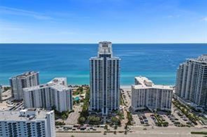 Welcome home to this extremely rare large condominium located in the very desirable Ocean Palms high rise in Hollywood Beach. This unit features a large open layout with over 3,400 Sqft under air. 3 bedrooms and a large den than can easily be converted to a large bedroom. 3 full baths and one half bath, large laundry room and plenty of storage space. Private entry elevators which bring you straight into your home. The unit comes with 4 parking spaces. This home is 1 of 10 of this size in the building, with 2 large balconies one on each side of the apartment which stretches the width of the building. Amenities include, Beach towel service, Pool towel service, Tennis court, BBQ area, impressive gym, sauna, massage rooms, conference rooms and rec rooms.