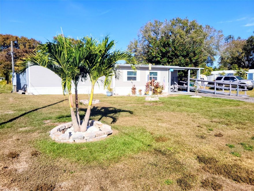 Completely remodeled single-wide mobile home offering accessible waterfront living on Lake Okeechobee. This move-in-ready home features handicap accessibility with a front ramp and a wheelchair lift off the back patio. Enjoy outdoor living with a spacious patio, outdoor kitchen, and private dock providing direct access to Lake Okeechobee—perfect for boating, fishing, and relaxing by the water. Modern updates throughout make this an ideal full-time residence, seasonal getaway, or investment opportunity. Rare chance to own an accessible, remodeled lakefront property. Schedule your showing today.