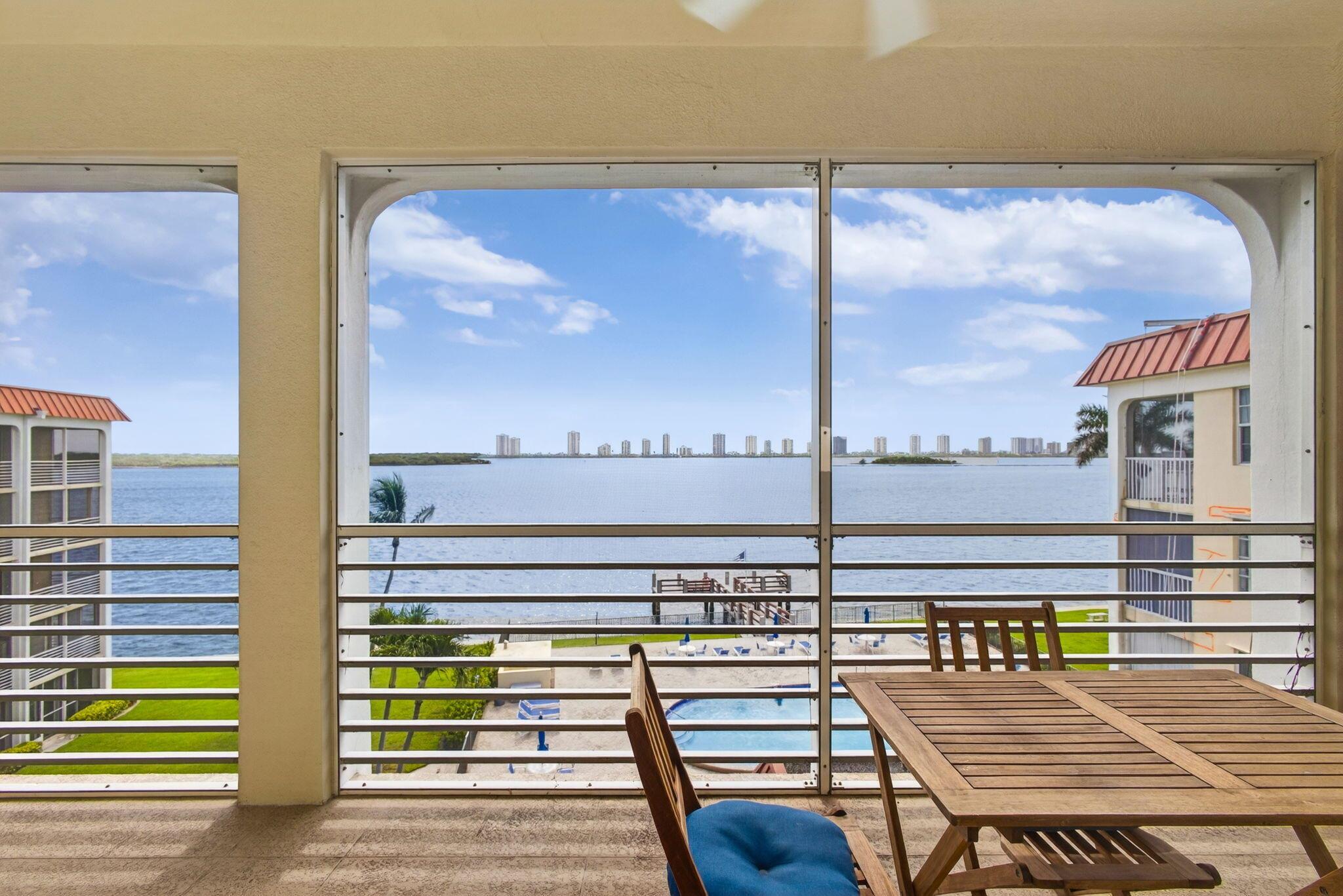 Direct Intracoastal Views! Renovated Condo On The Top Floor With Expansive Views of The Intracoastal. This Corner Condo Boasts High Ceilings, Natural Light, Impact Windows/Doors & Beautiful Coastal Furnishings. Enjoy The Views From The Primary Bedroom Of The Intracoastal, Ocean & Pool. The Heated Pool Is Directly Overlooking The Intracoastal. Paradise Harbour Includes a Day Dock, Exercise Room, & Club Room. Walk To Coffee Shops & Waterfront Restaurants. North Palm Beach Country Club & Juno Beach Are Minutes Away. This Condo Can Be Rented Annually Or Seasonally. Owner Prefers 4 Or More Months For Seasonal Rental.
